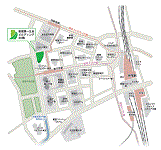 本社（総務部・事業部・道路部・用地部）地図