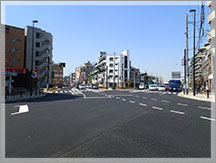 施工後(交差点改良工事) イメージ