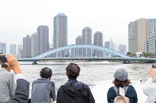 永代橋と佃島