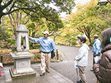 馬の水飲み場の跡