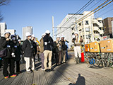 地盤改良工事の説明を受けました