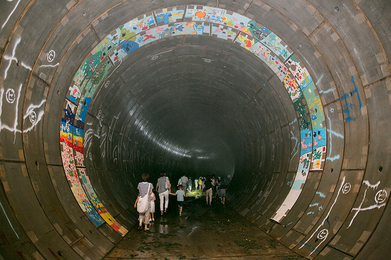 「私たちの生活を守る　道路下の巨大空間『神田川・環状七号線地下調節池』見学ツアー」