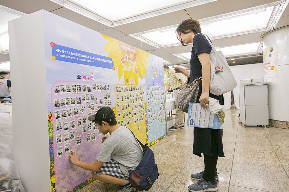 「道で咲かせよう」東北の花プロジェクト