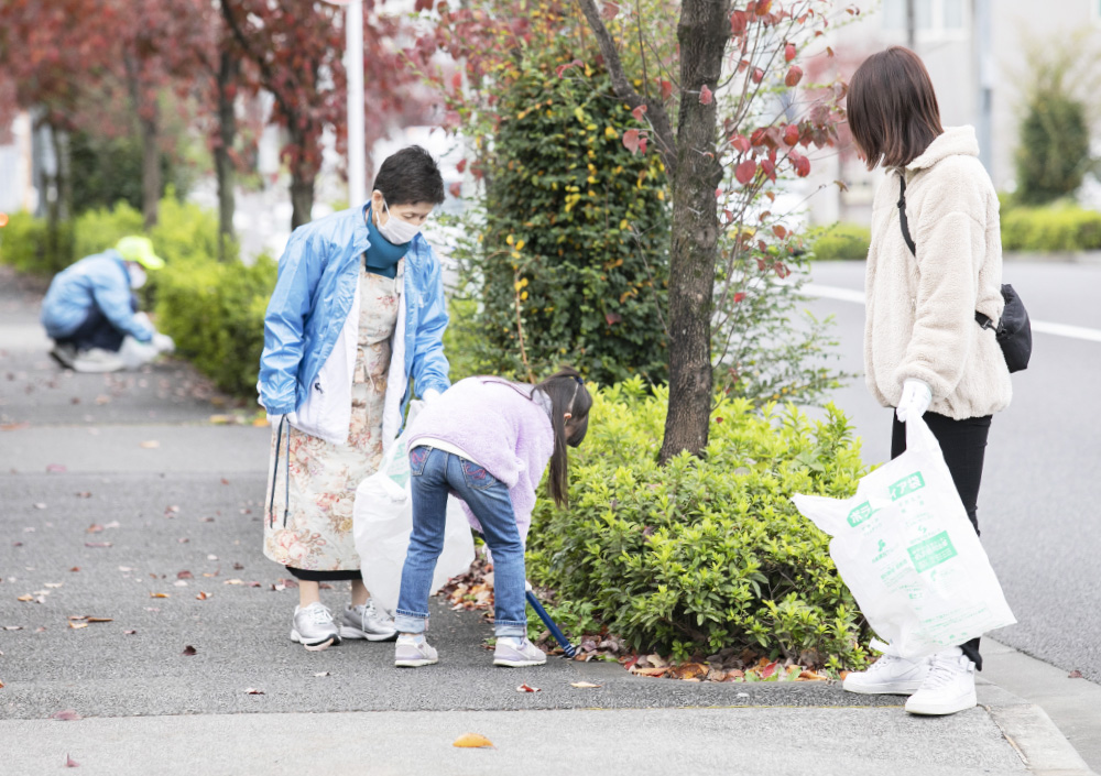 認定団体の活動（清掃）