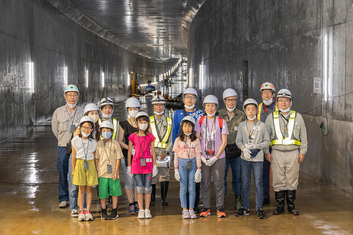 トンネル工事現場（雑司が谷）見学ツアー